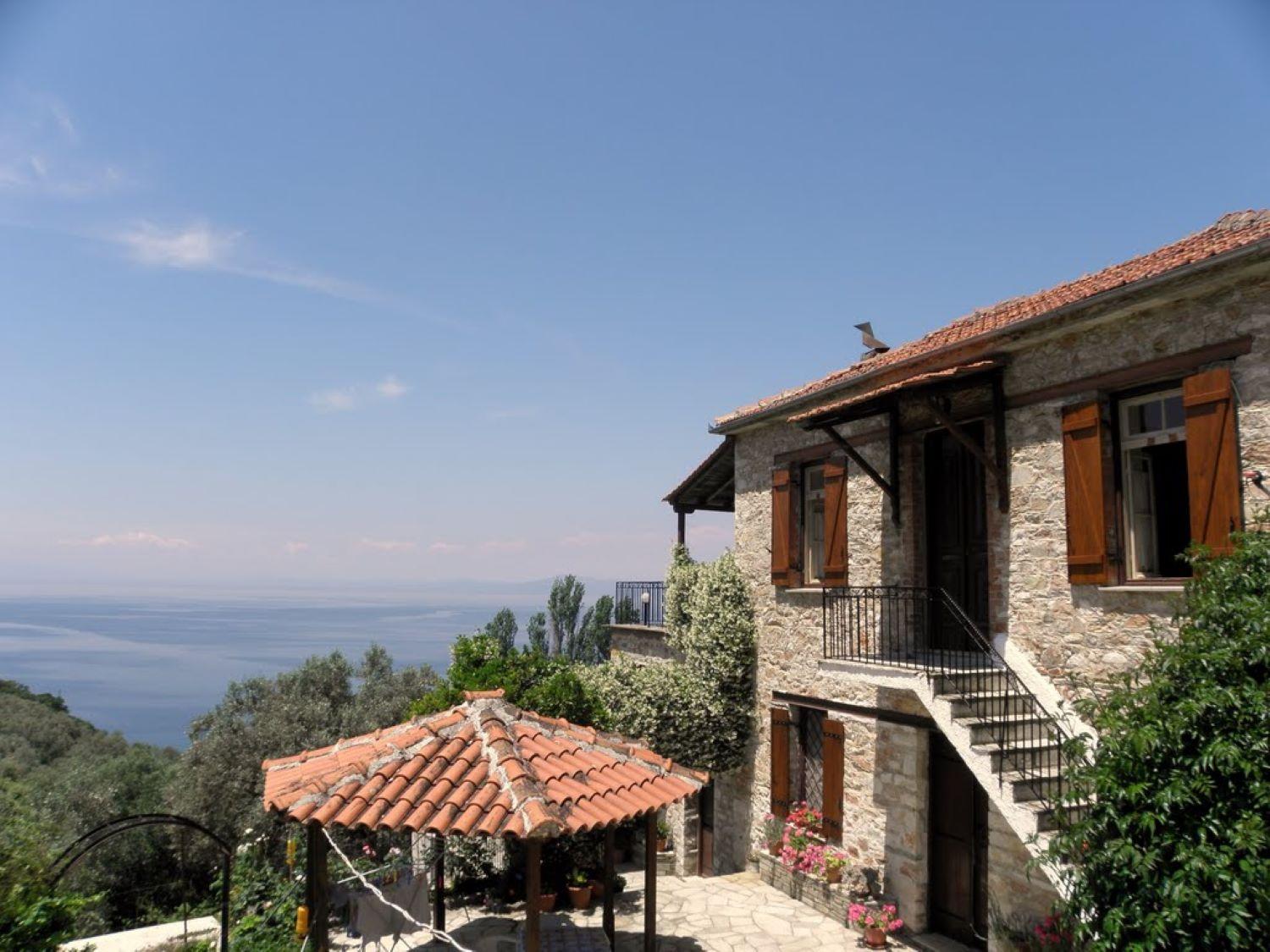 Tsorni Hill Cottage Лефокастро Екстер'єр фото