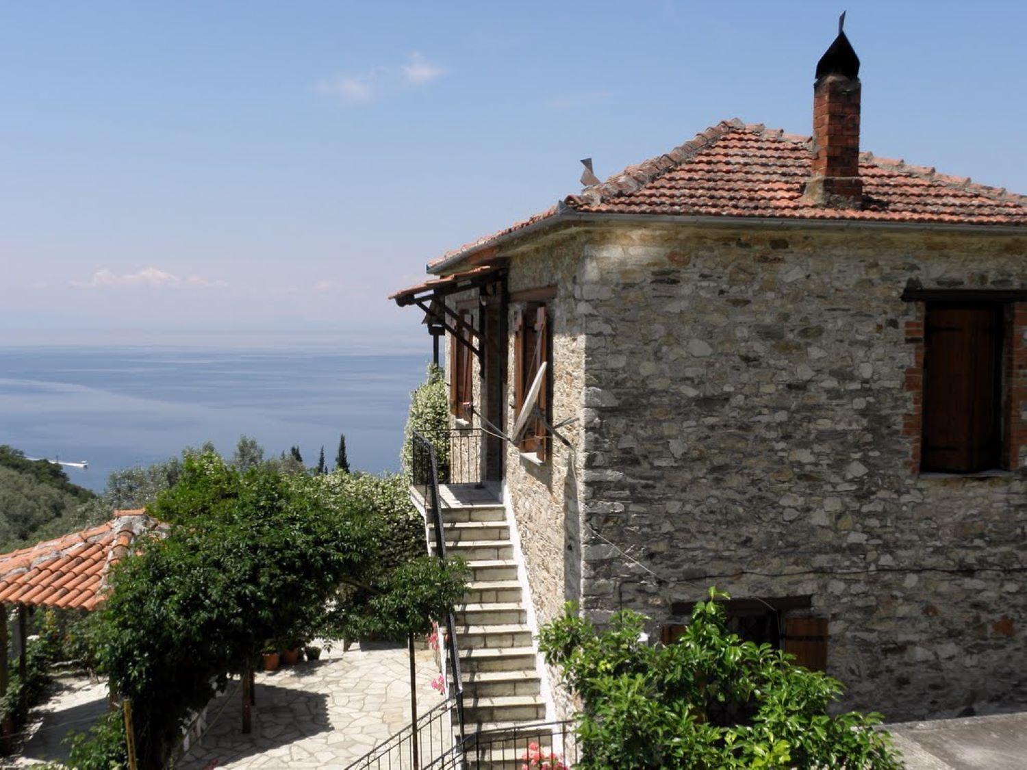 Tsorni Hill Cottage Лефокастро Екстер'єр фото